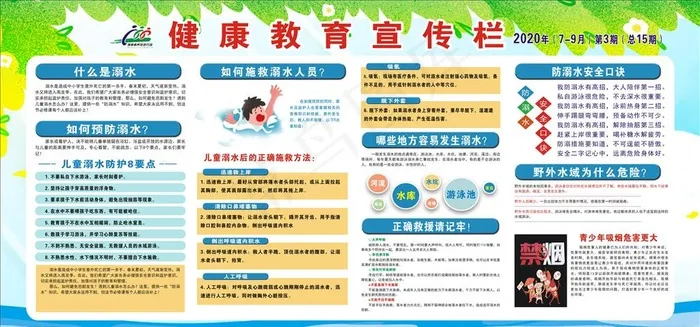 健康教育图片(210X297)cdr矢量模版下载