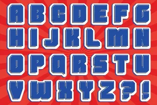 卡通字母图片