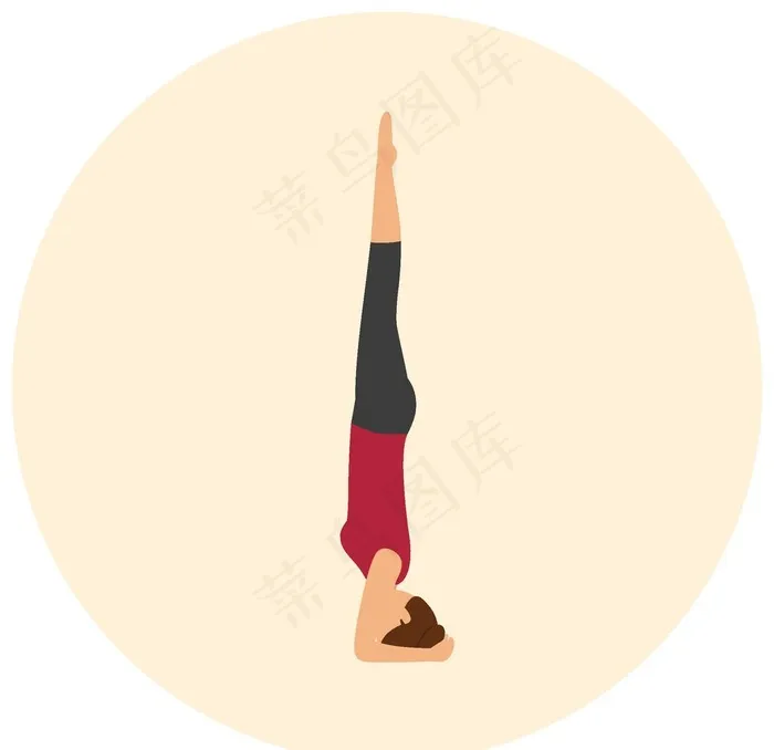 瑜伽动作图片