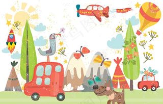 动物卡通素材图片