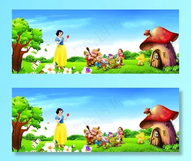 幼儿园墙贴图片