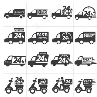 24小时配送图片
