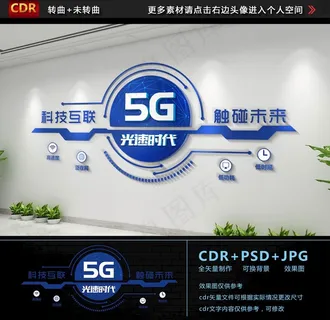 5G文化墙图片