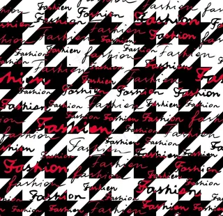 英文艺术千鸟格 抽象 时尚图片