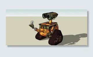 瓦力机器人模型图片