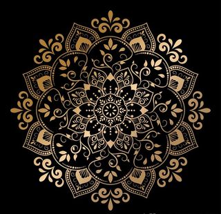 曼陀罗图案图片