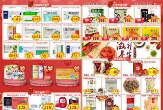 药店传单图片