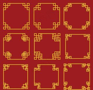 中式边框图片