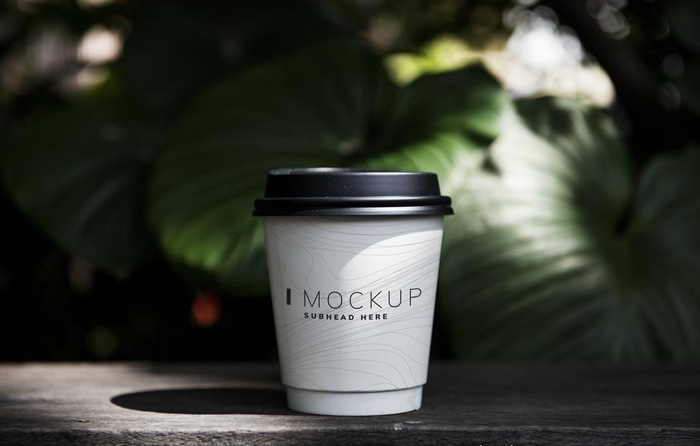咖啡纸杯样机图片