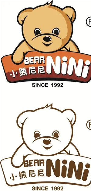 小熊尼尼标志图片