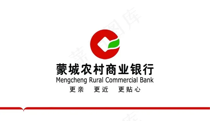 蒙城农村商业银行名片反面图片psd模版下载