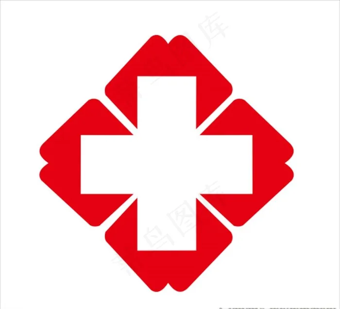医院标志 医院红十字logo图片cdr矢量模版下载