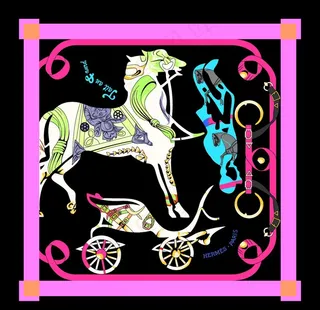 大牌 方巾 丝巾 数码印花 豹图片