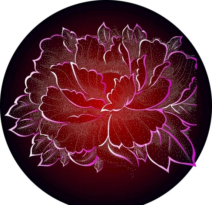 花图片ai矢量模版下载