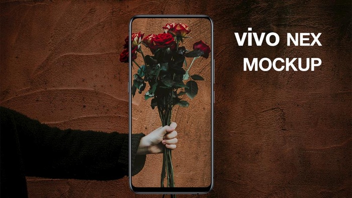 vivo nex 样机图片psd模版下载