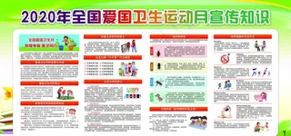 爱国卫生月宣图片