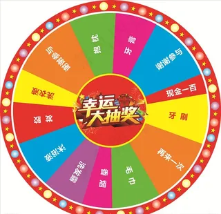 抽奖转盘图片