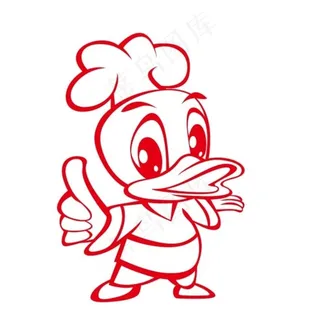 鸭logo图片