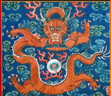 龙纹刺绣图片 龙纹刺绣图片