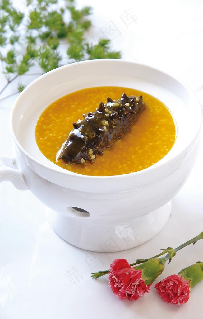 小米炖辽参图片