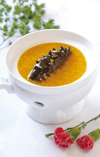 小米炖辽参图片