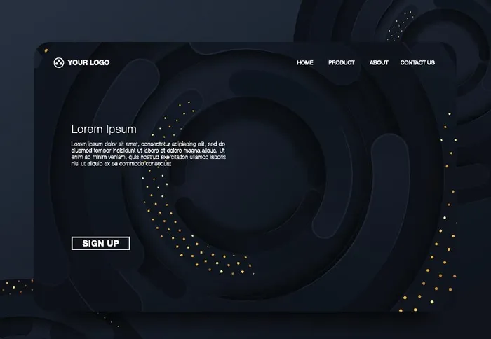 创意抽象背景卡片图片eps,ai矢量模版下载