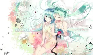 初音未来 壁纸 桌面图片