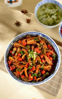 牛肚拌粉图片 牛肚拌粉图片