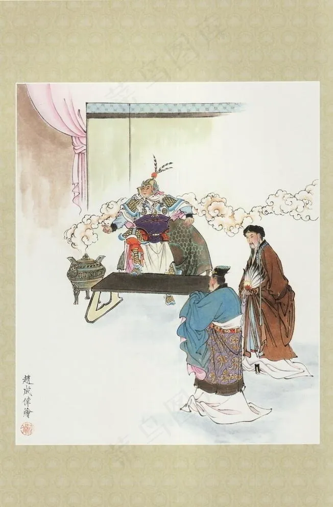 孔明用智激周瑜图片