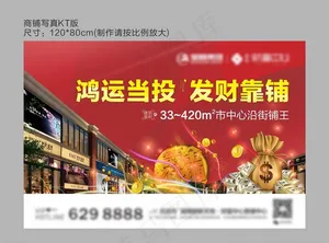 地产商铺展板图片