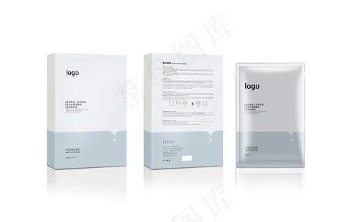 美白面膜样机图片 美白面膜样机图片