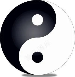 太极球阴阳八卦图片