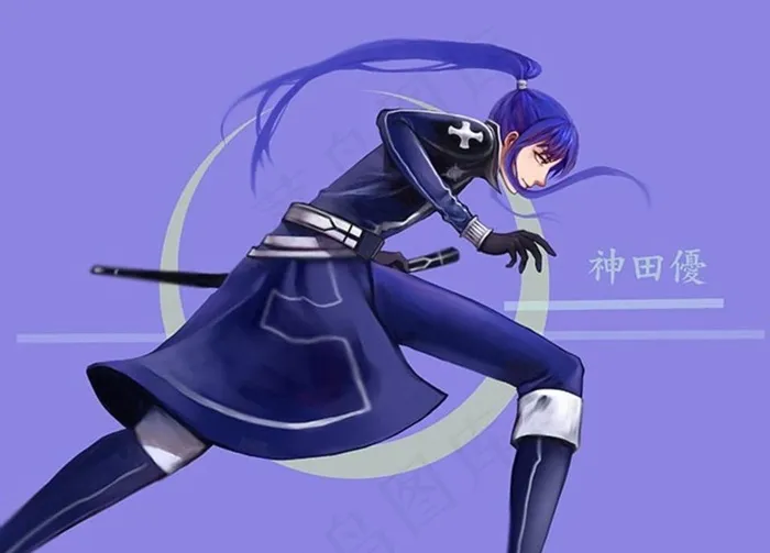 驱魔少年神田图片