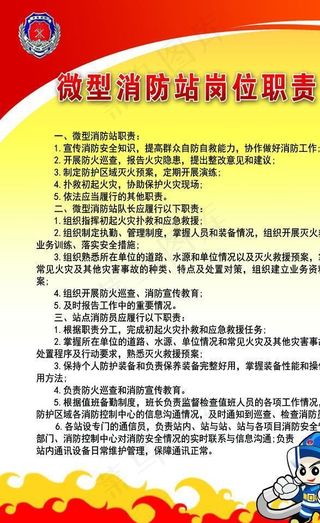 微型消防站岗位职责图片