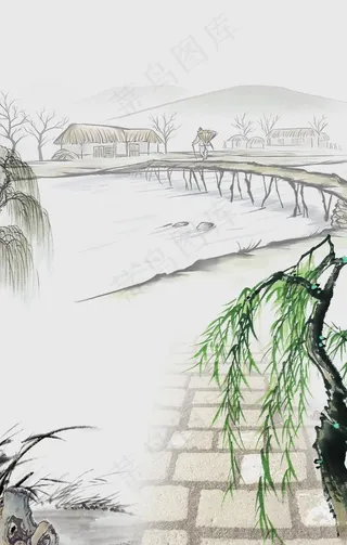 中国风底纹图片