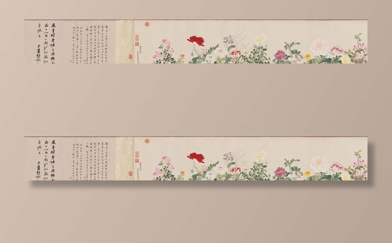 万有同春图卷图片