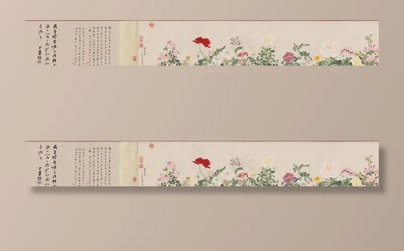 万有同春图卷图片