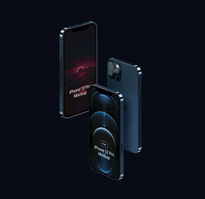 苹果iphone12图片(2000X2000(DPI:72))psd模版下载