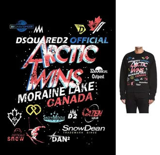 大牌文字花型图片