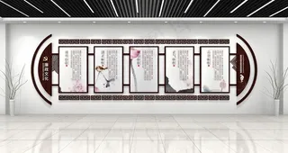 廉政文化墙图片