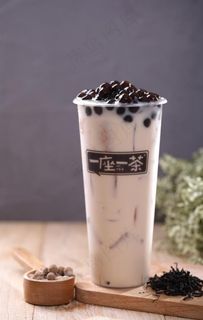 波霸珍珠奶茶图片