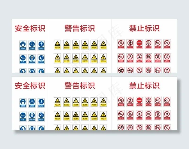 安全警告标识图片