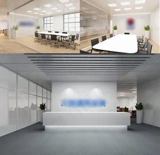 办公室logo样机素材图片