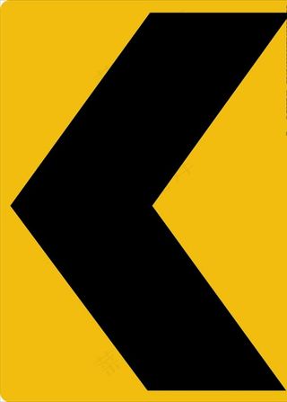 外国交通图标  向左箭头标识图片