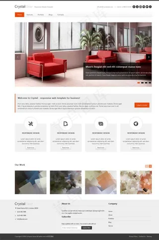 响应式模版图片