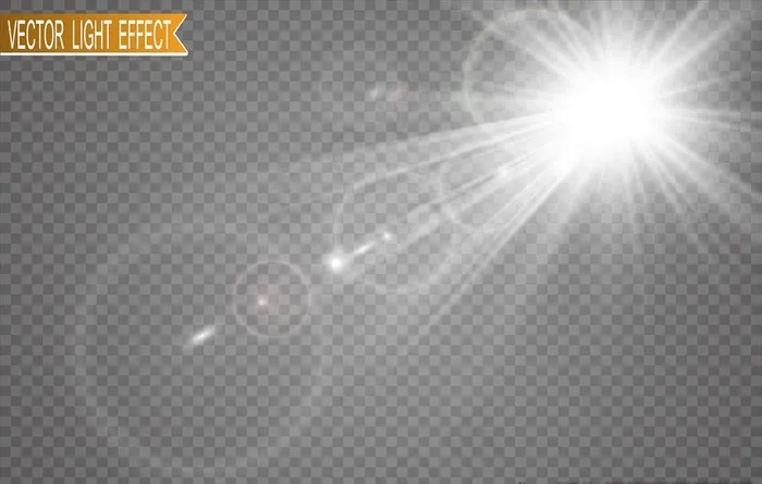 太阳光图片ai矢量模版下载