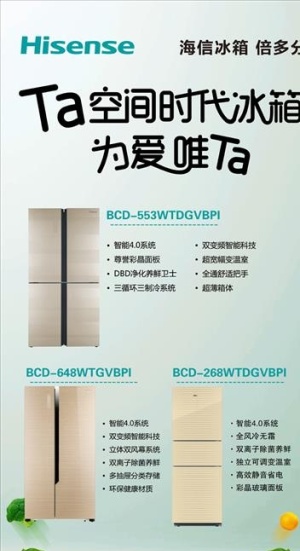 冰箱展架图片