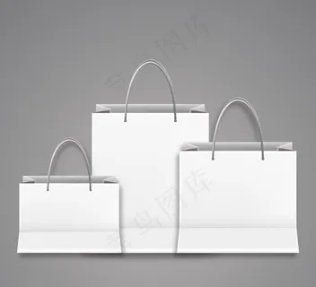 白色购物袋图片
