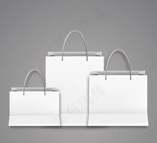 白色购物袋图片