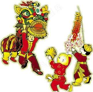 舞狮图片 舞狮图片